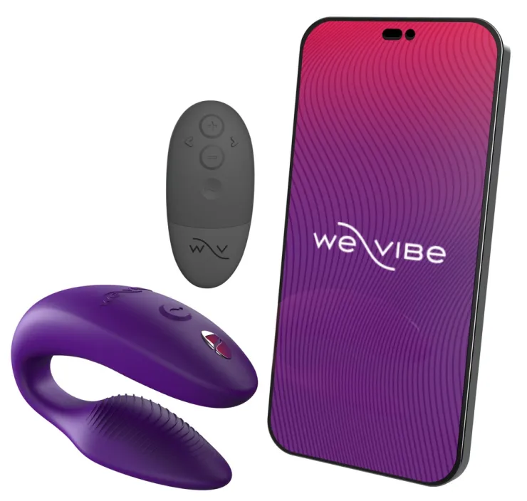 Bediening van we-vibe sync met app en afstandsbediening