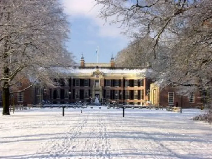 Boswandeling bij romantisch kasteel