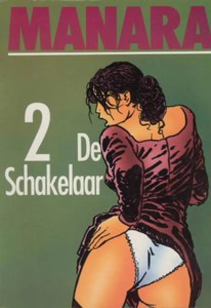 Erotische strip van Milo Manara