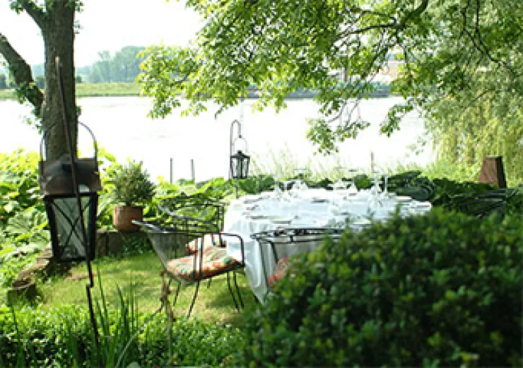 Romantisch terras 't kalkoentje in Rhenen