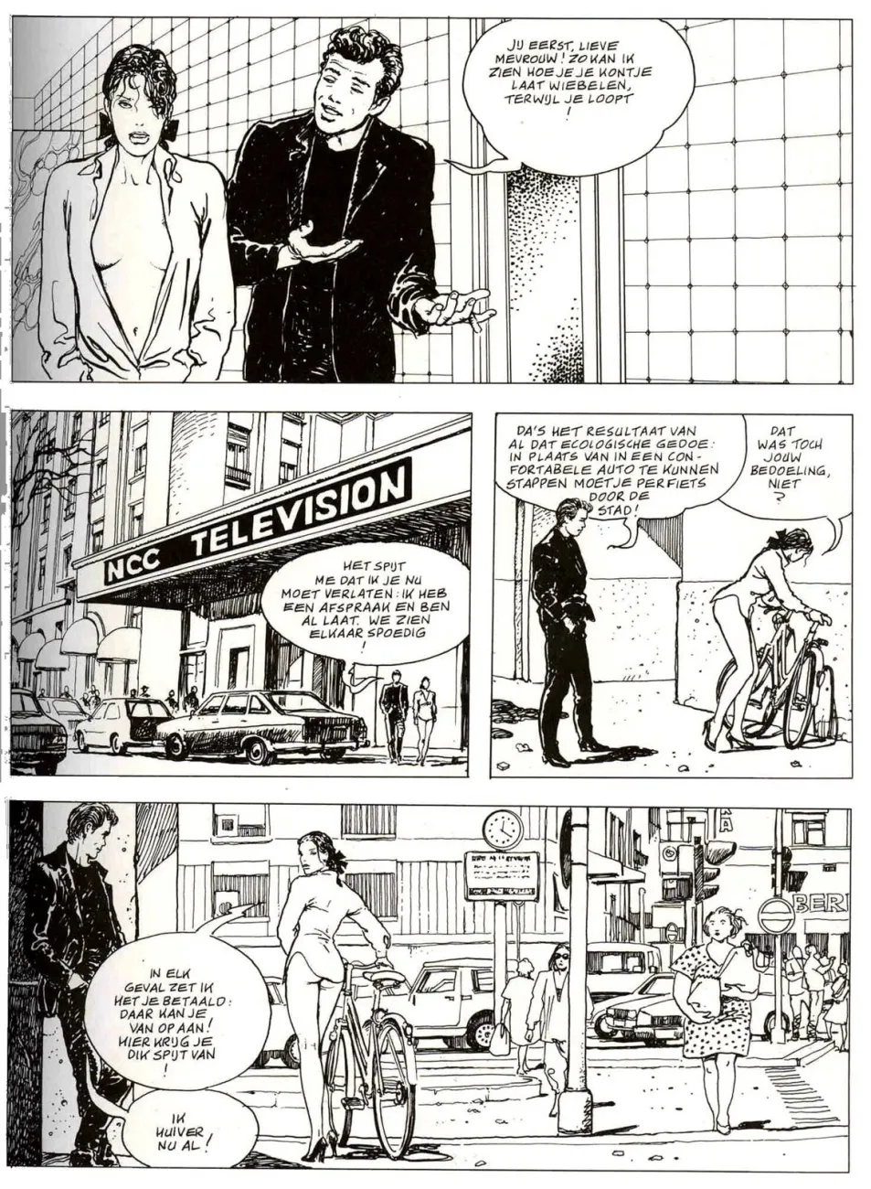 Erotische strip van Milo Manara, de Schakelaar deel 2, 17