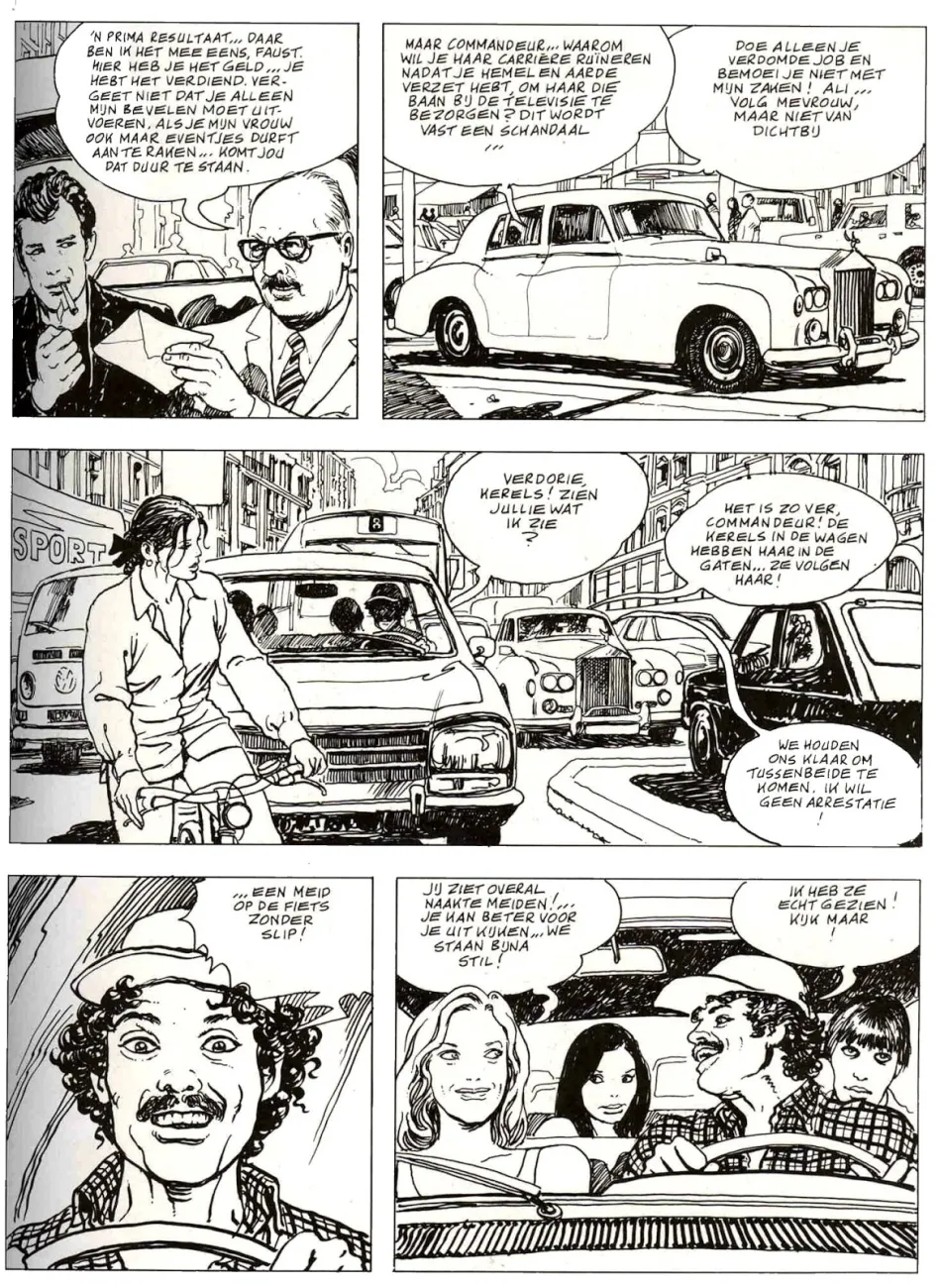 Erotische strip van Milo Manara, de Schakelaar deel 2, 19