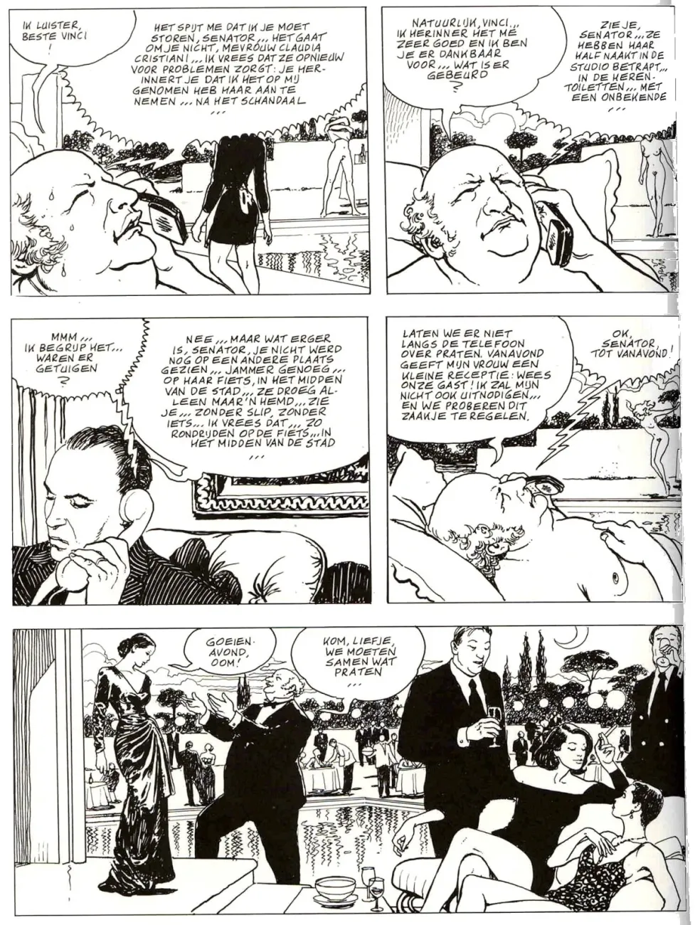 Erotische strip van Milo Manara, de Schakelaar deel 2, 21