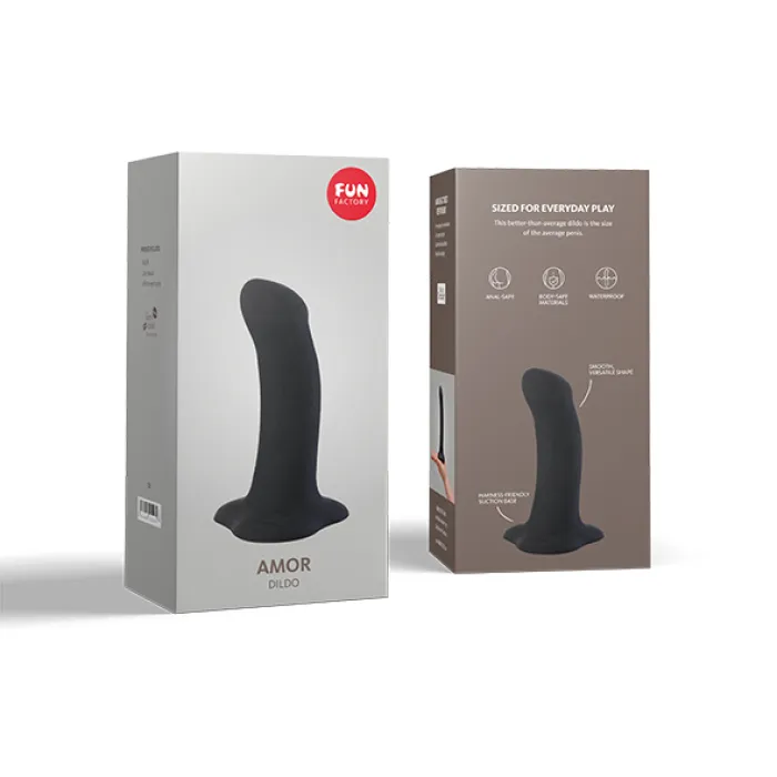 amor dildo zwart van fun factory