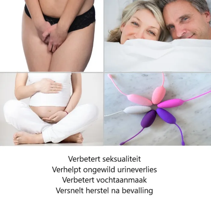 Kegelset, vaginale ballen Oba Moon, trainen en versterken bekkenbodemspieren