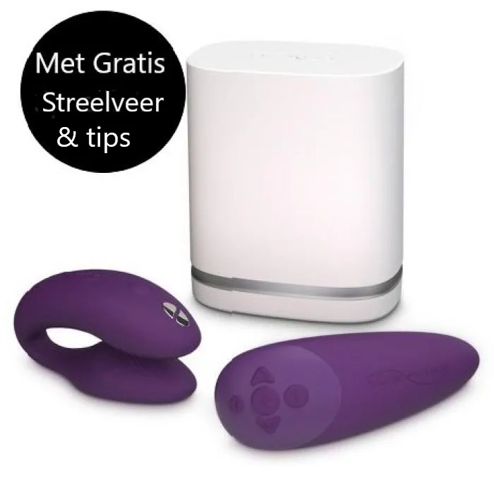 we-vibe Chorus met gratis streelveer