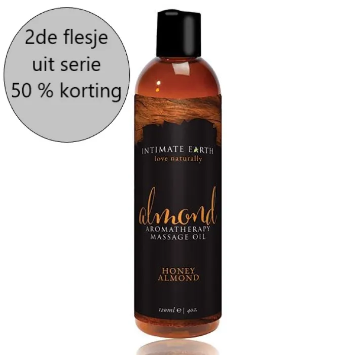 massage olie Almond van Intimate Earth met aanbieding