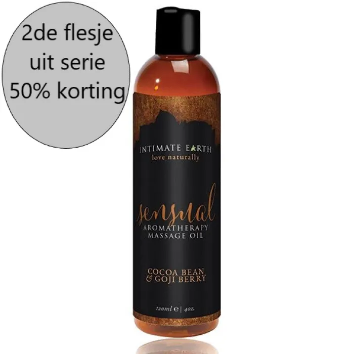 massage olie Sensual Intimate Earth met aanbieding