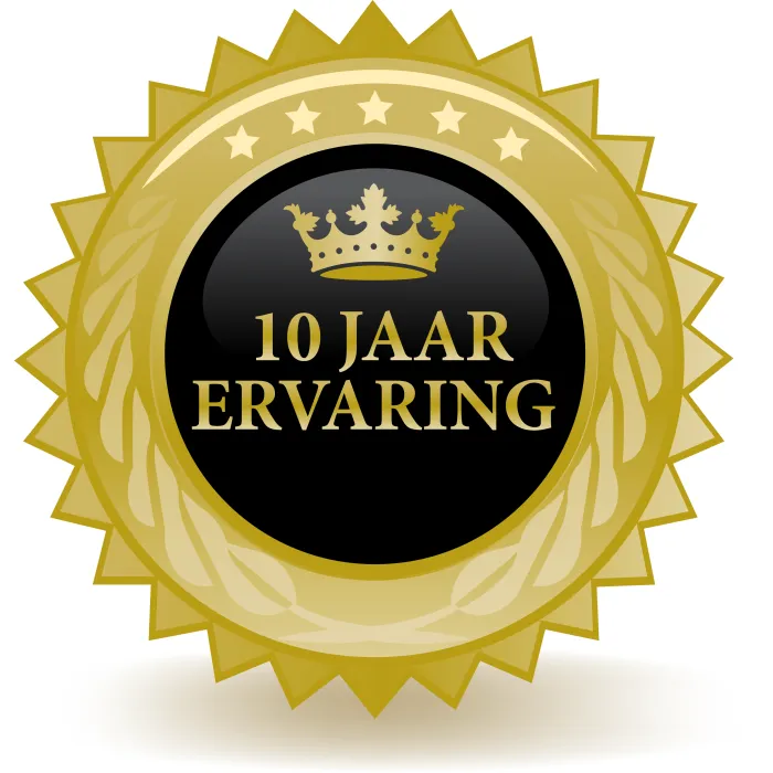 10 jaar ervaring