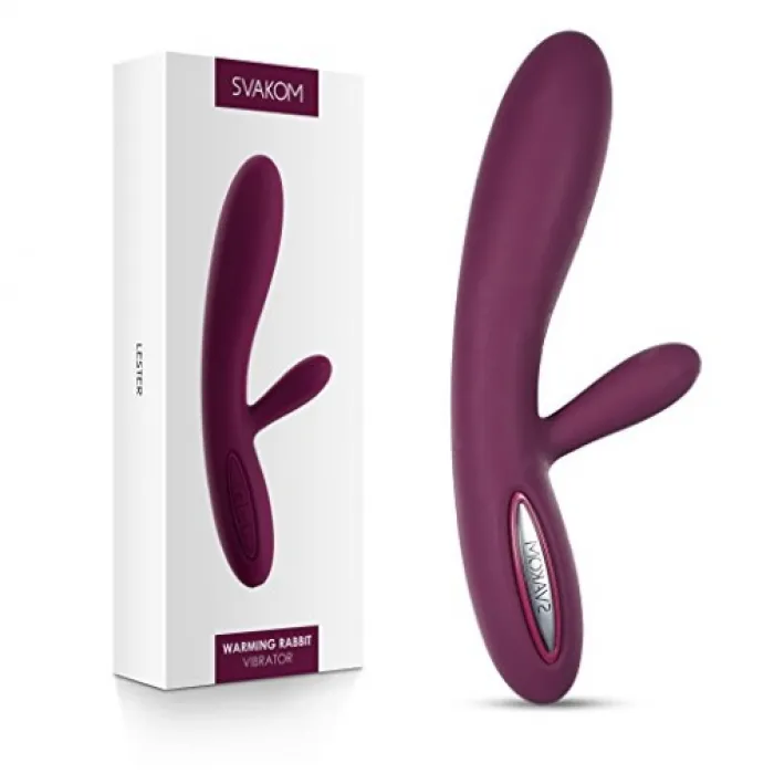 Lester rabbit vibrator van Svakom met verpakking