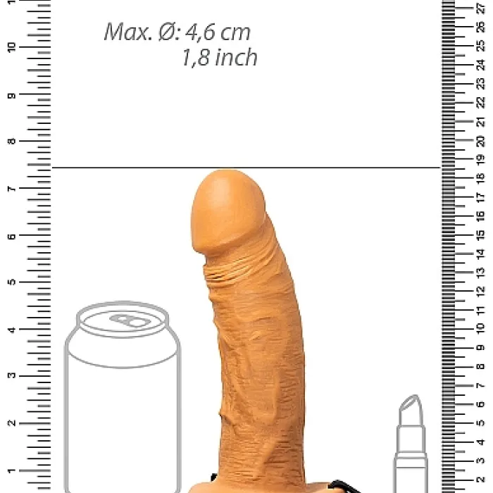 Realrock afmetingen holle dildo