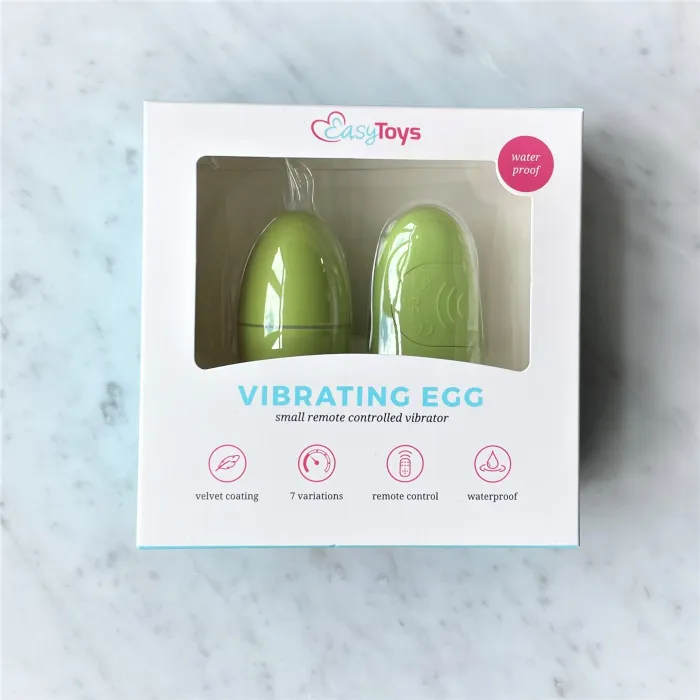 Vibrating Egg groen Easy Toys met beoordeling en test