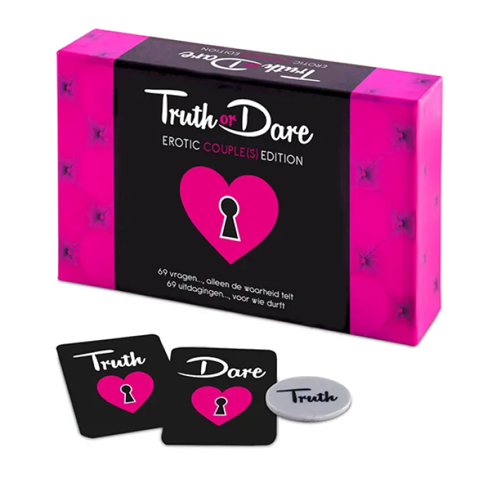 Truth or Dare, erotisch spel met test en beoordeling