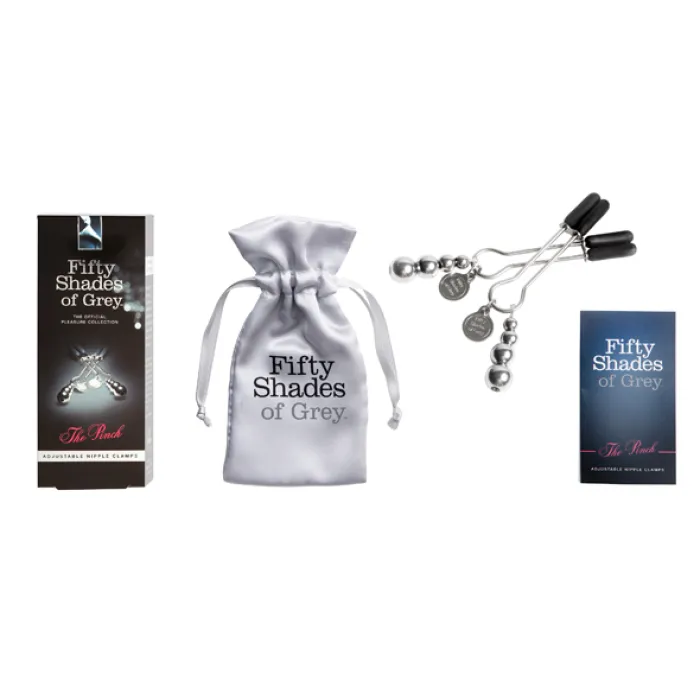 Tepelklemmetjes van Fifty Shades, compleet