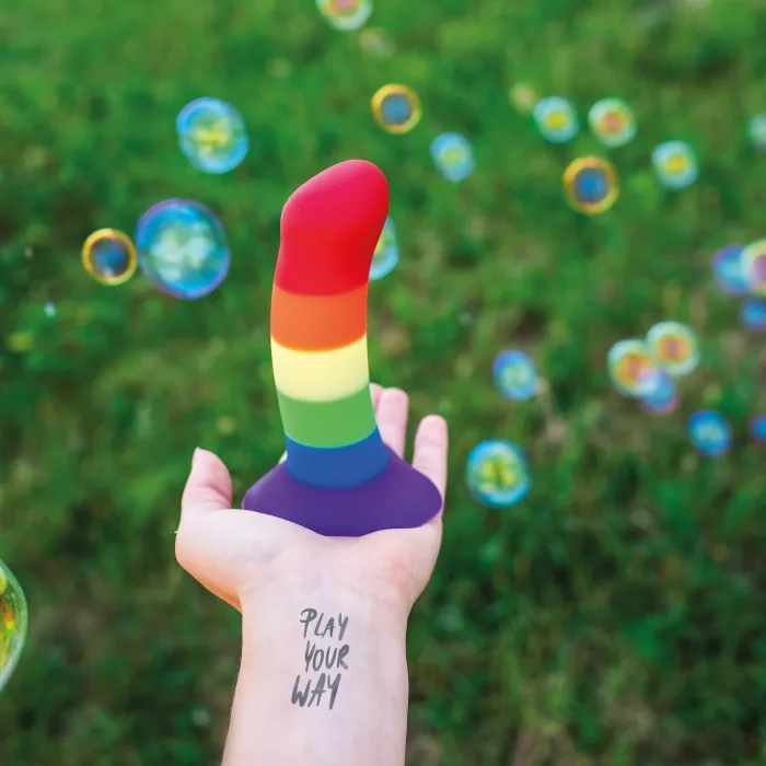 dildo amor van fun factory rainbow versie