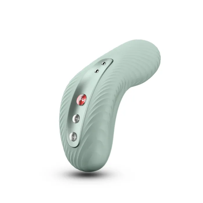 Laya 3 massager van Fun Factory in licht groen