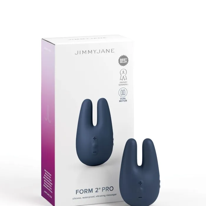 Jimmyjane Form 2 vibrator blauw in verpakking