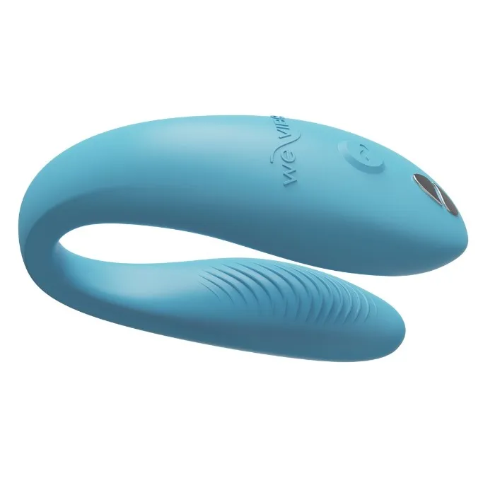 We-Vibe Sync Go in aqua blauw