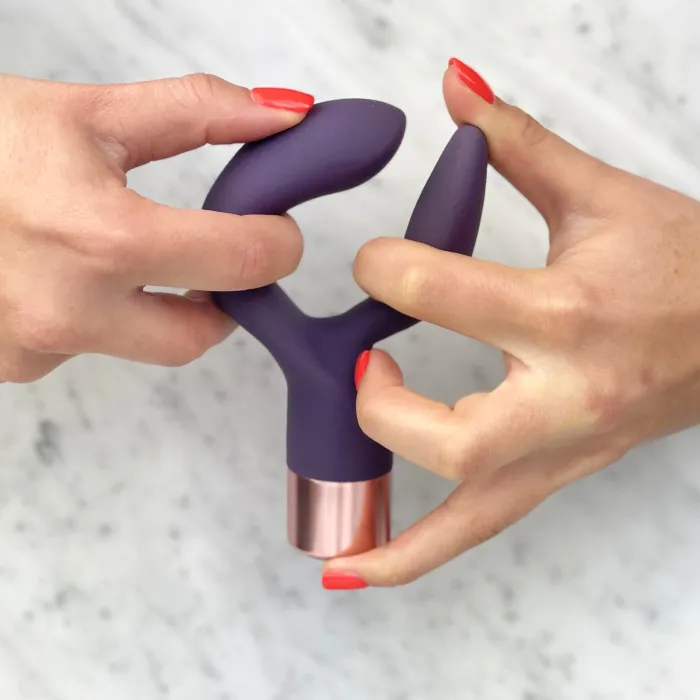 Elegant, kleine rabbit vibrator erg buigzaam