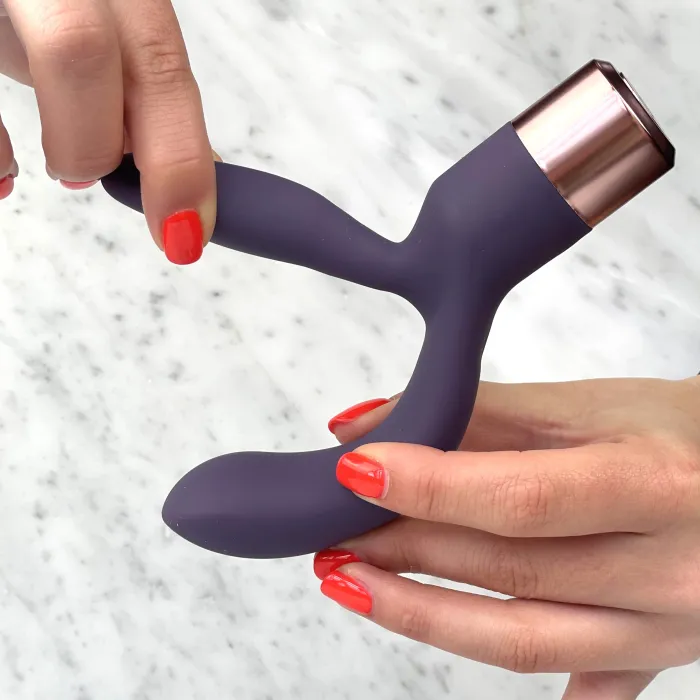 Elegant, erg buigzame rabbit vibrator