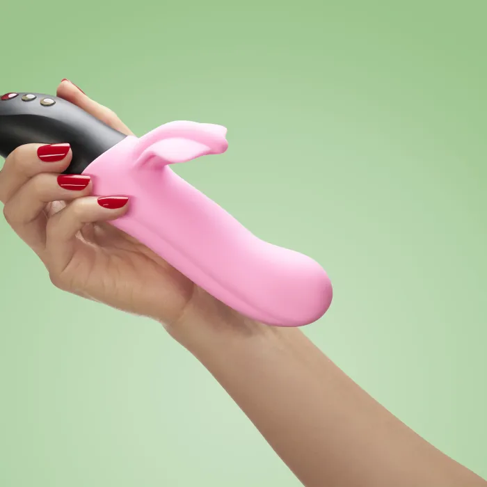 Bi Stronic vibrator roze in hand