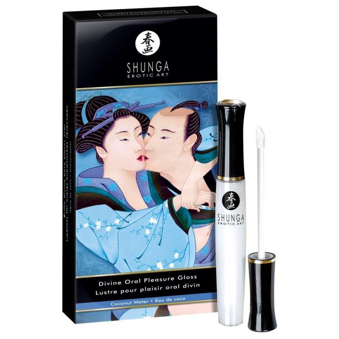 Shunga Divine Kokos, stimulerende gel voor orale seks en meer