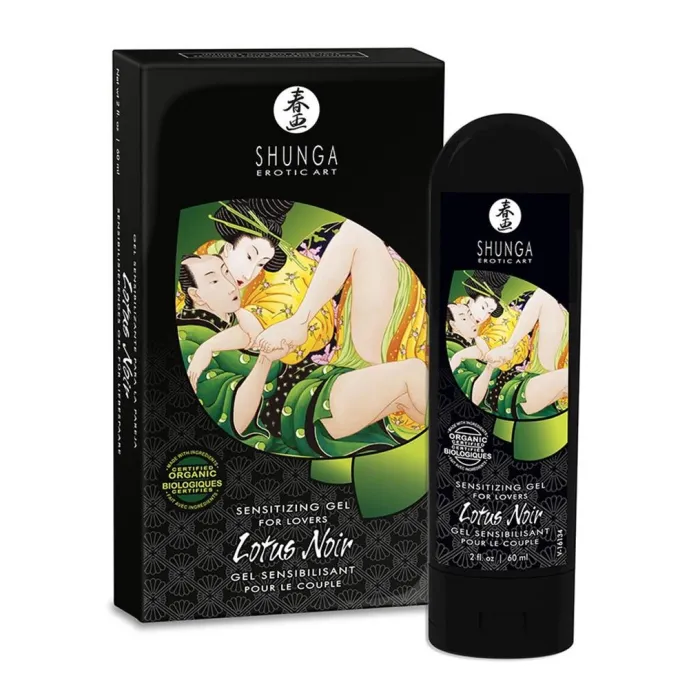 Shunga Lotus Noir, stimulerende serum voor mannen en vrouwen