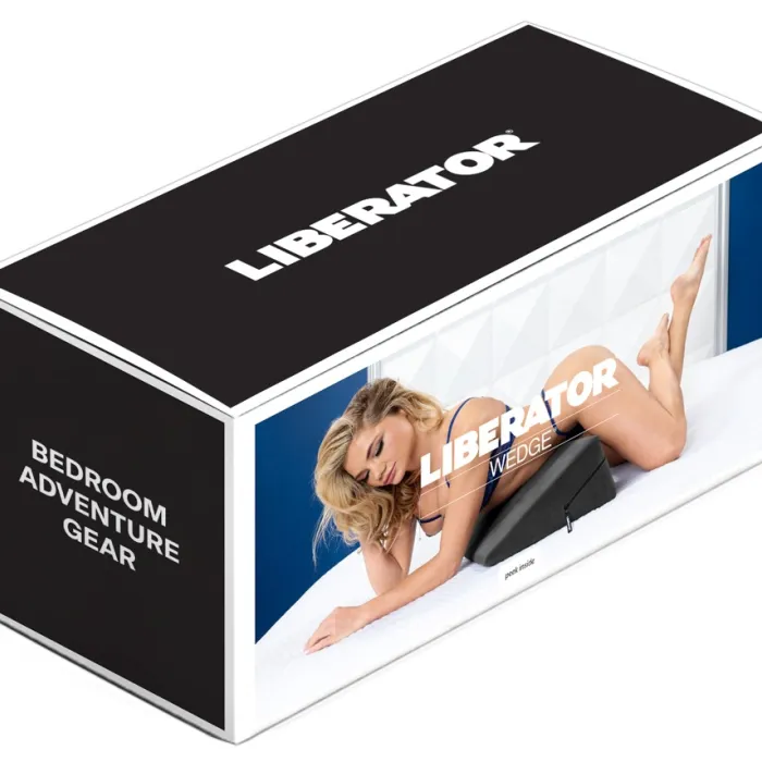 Liberator wedge in zwart verpakking