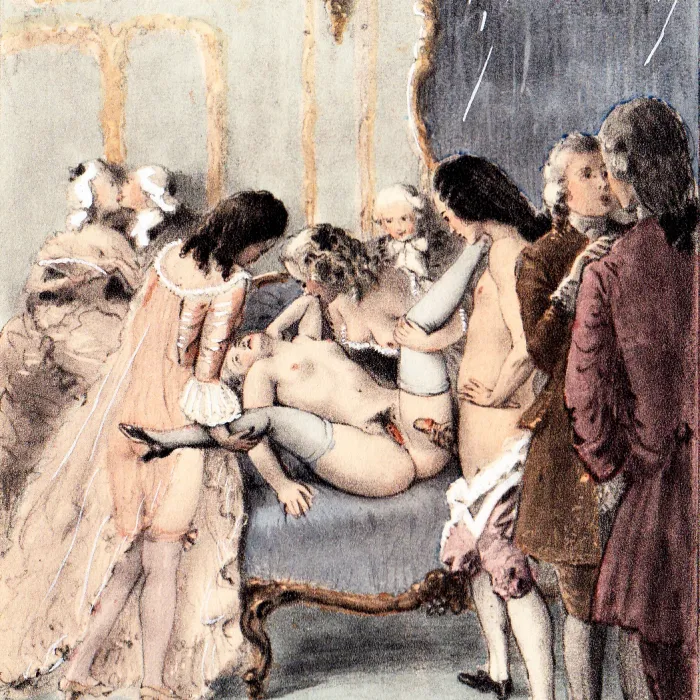 Fanny Hill erotische illustratie