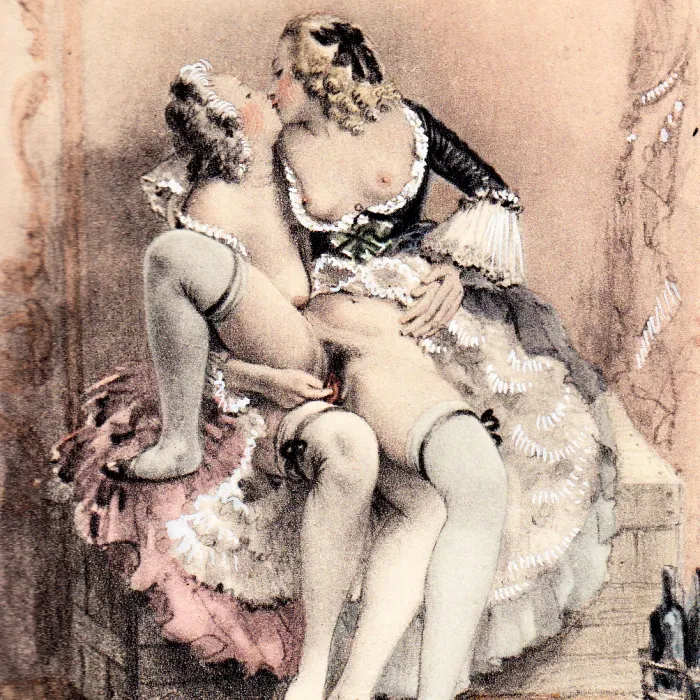 Fanny Hill erotische illustratie