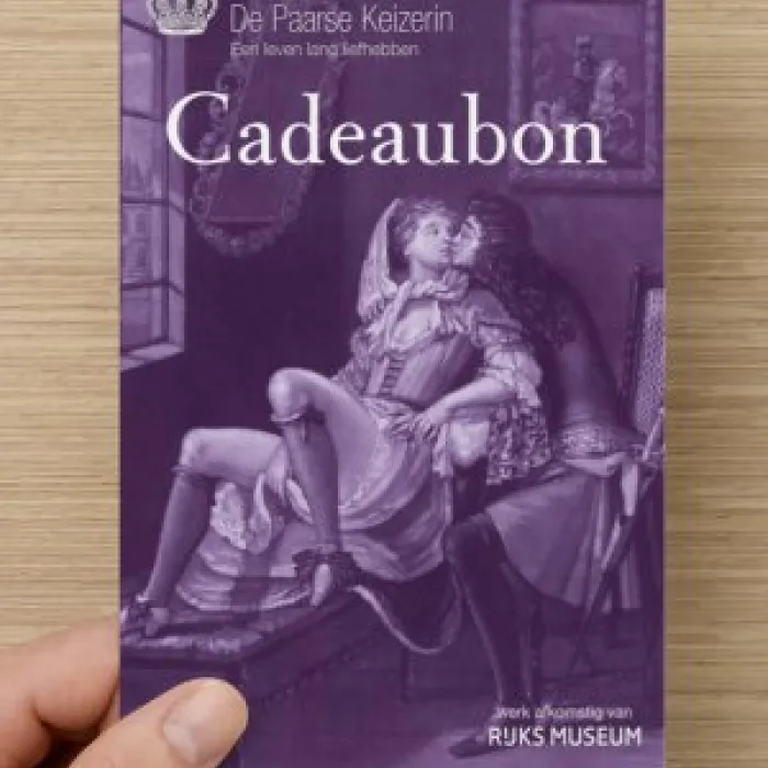 cadeaubon van De Paarse Keizerin