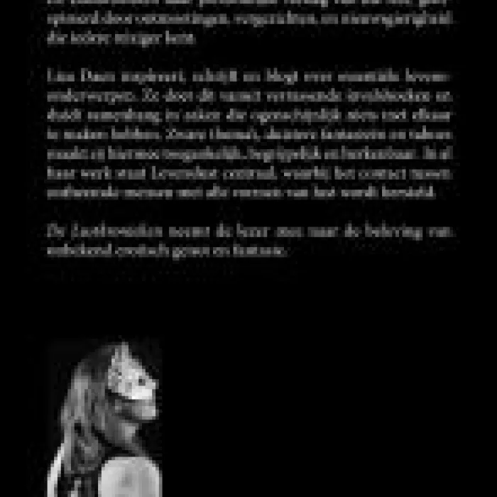 de Lustkronieken van Liza Daen, achterflap