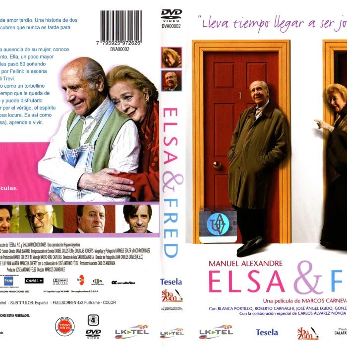 elsa y fred, dvd, liefde en romantiek als je ouder bent