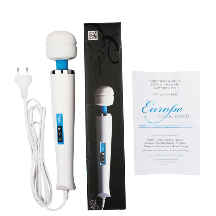 Europe Magic wand massager met verpakking