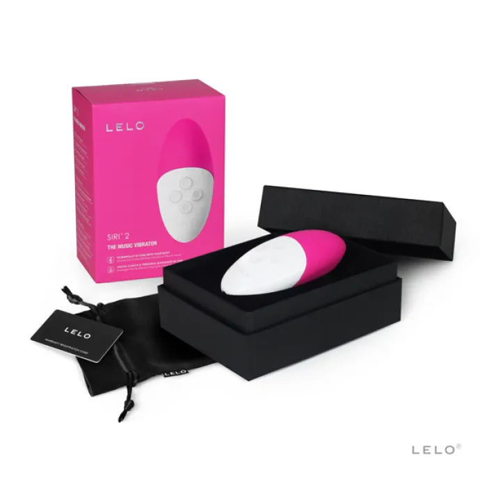 Siri 2 van Lelo vibrator in roze