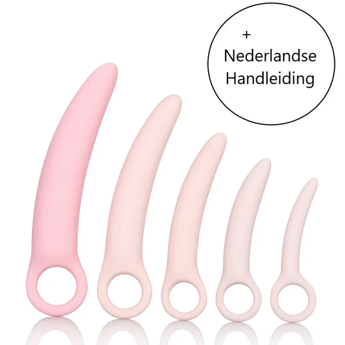 Vaginale dilatorset met gratis Nederlandse handleiding